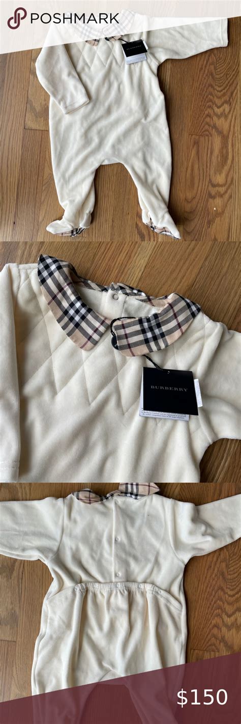 burberry infant onesie|burberry baby swimsuit.